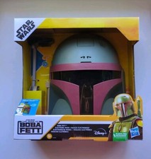Boba Fett Electronic Mask Hasbro Disney Star Wars Helmet Sounds NEW