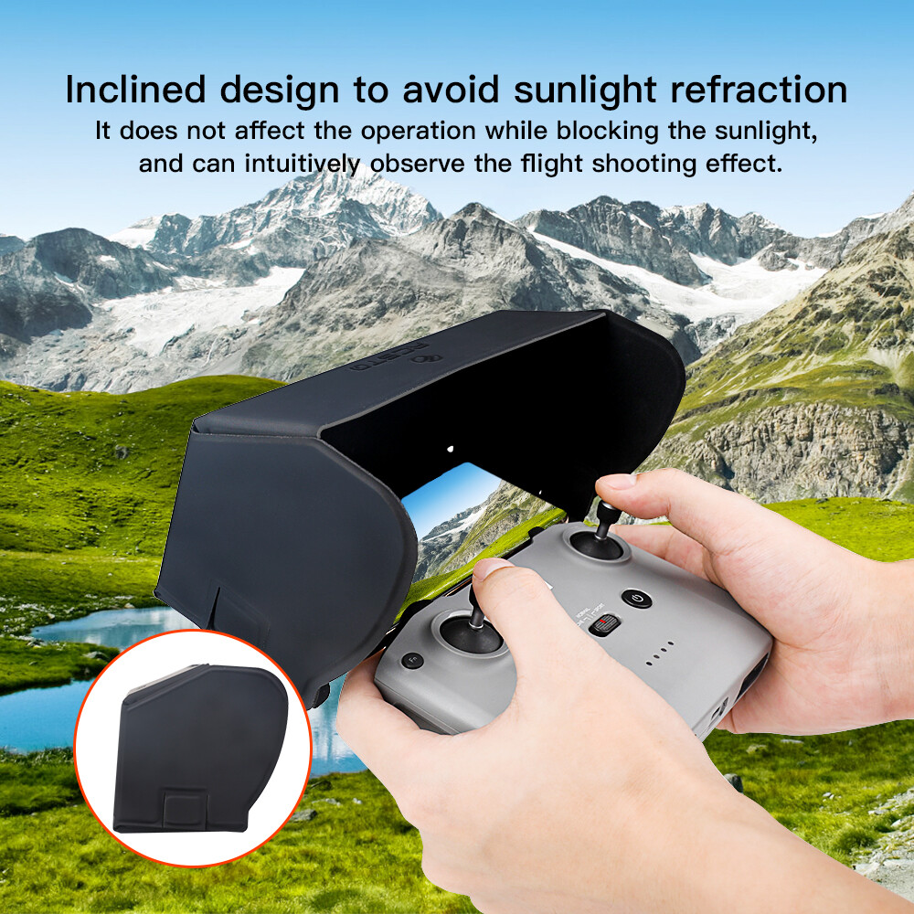Remote Control Sun Remote Control Sun Hood Sunshade Magnetic Cover For DJI Mavic Mini 2 ...