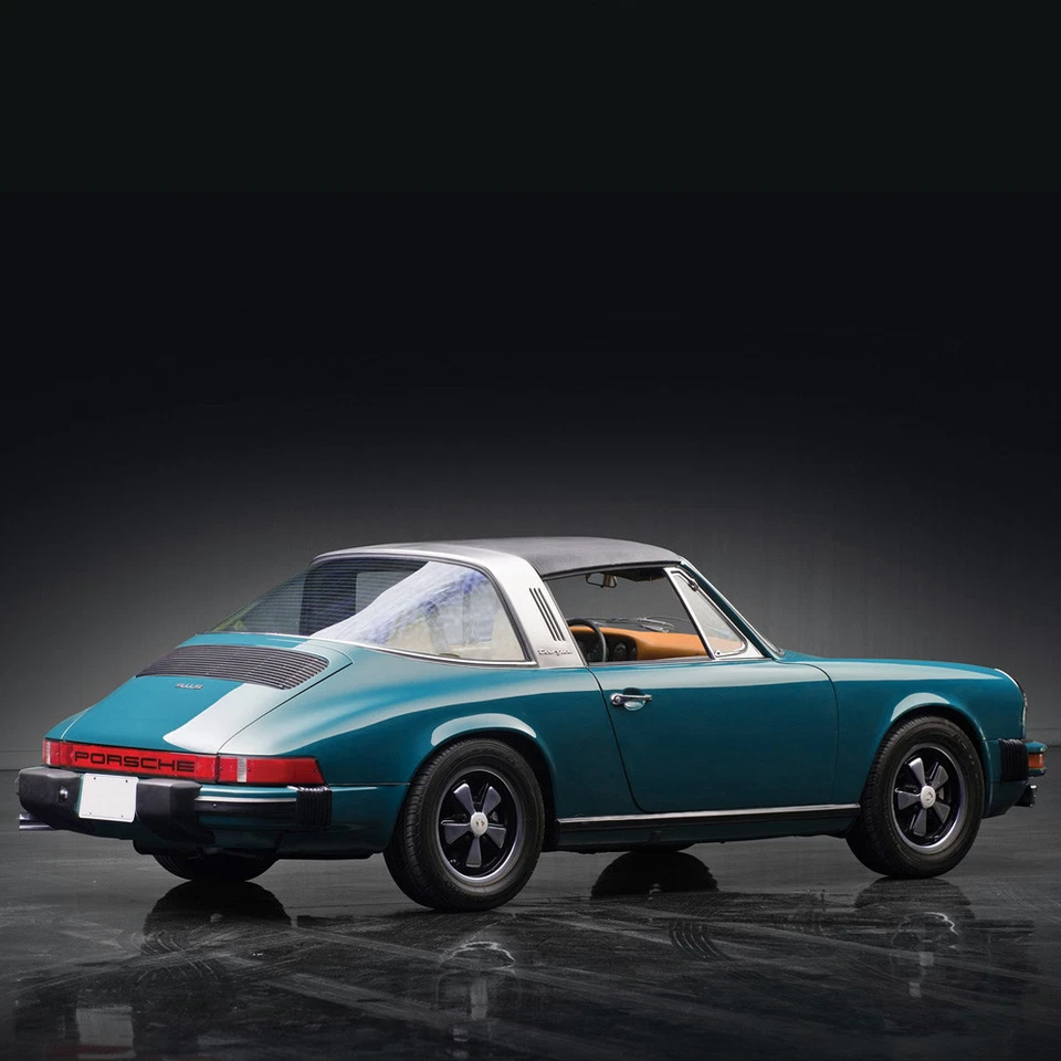 Tapa de repuesto Porsche Targa 67-94 en vinilo grano Levante negro Foto 2 de 3