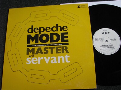 Depeche Mode-Master and Servant 12 inch Maxi LP-1984 France-Mute-31 1110