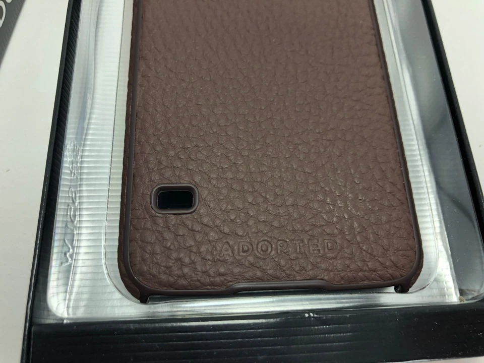 ADOPTADA Funda de Cuero a Presión para Samsung Galaxy S5 S 5 Sumatra/Root Foto 3 de 4