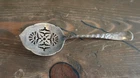 RARE Antique 1885 Gorham Sterling COLONIAL Cucumber Server 5 1/8"