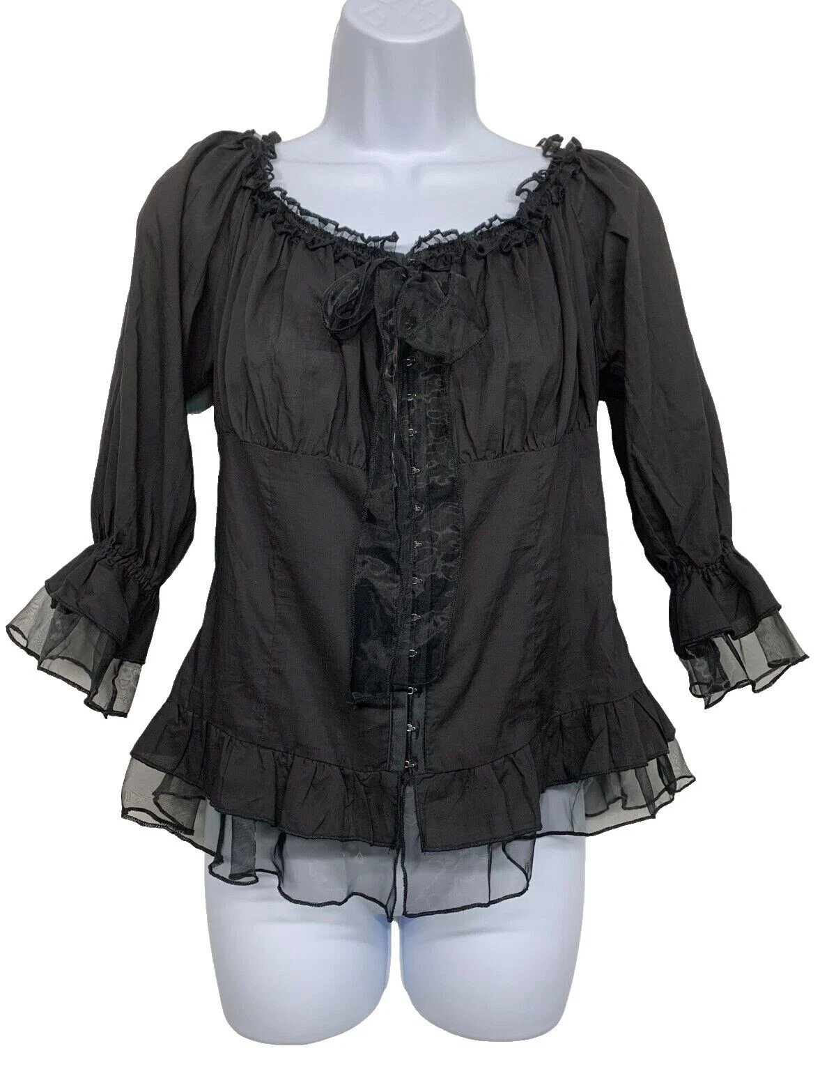 Steampunk Solid Tops for Women