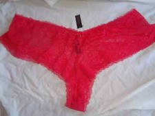 Image of ANN SUMMERS RED GALLOON SHORTS SEXY LACE 2 SIZE XXL (24-26 NEW WITH TAG