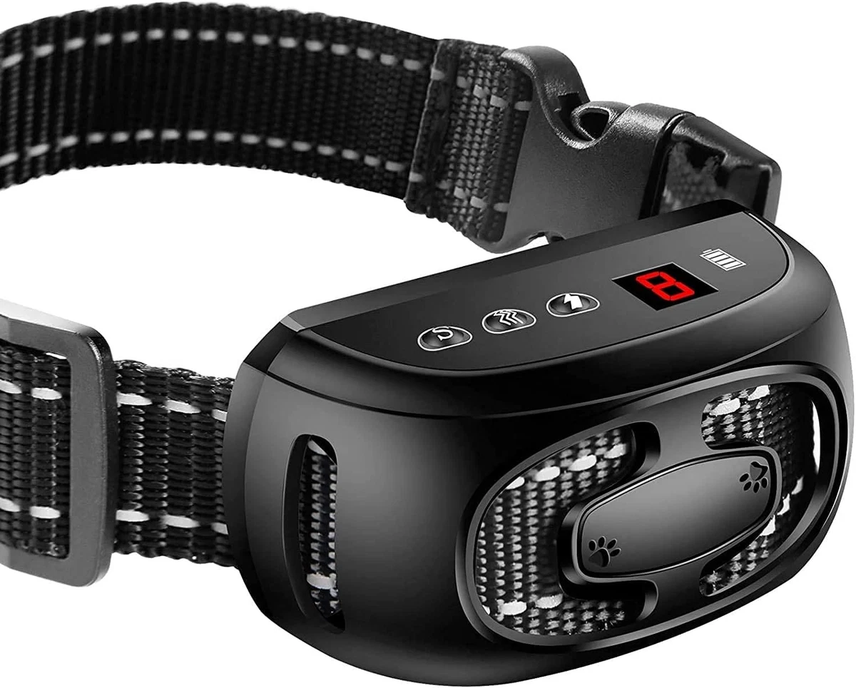 CLEEB-BOUG Dog Bark Collar, No Bark Training Rechargeable anti Barking  Collar wi | eBay