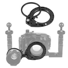 Aluminum Alloy 67mm to 67mm Swing Wet-Lens Diopter Adapter Mount for DSLR