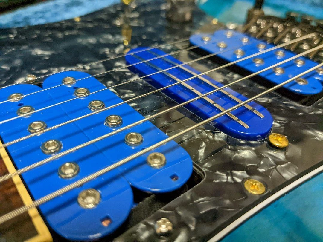 Electric Guitar Ibanez RG350QMZ Hexa & W.blade 3H MOD