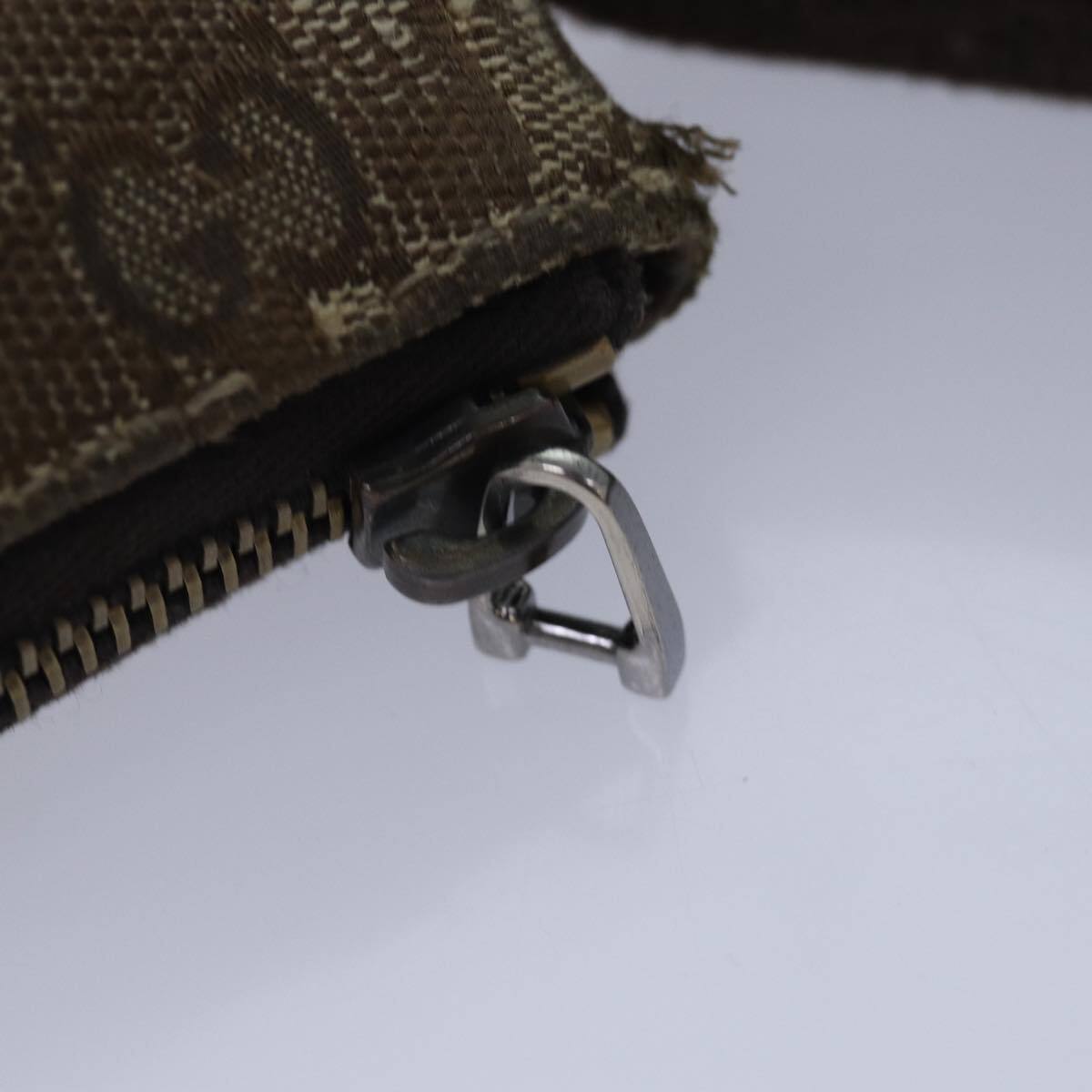 GUCCI GG Canvas Shoulder Bag Beige Brown 114273 Auth 84457 GUCCI GG Canvas Shoulder Bag Beige Brown 114273 Auth 84457