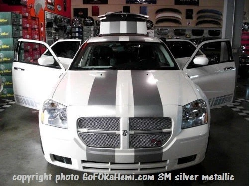 Calcomanía gráfica doble vinilo duelo 10" rayas carreras Dodge Magnum 40 pies se adapta a todos los Dodge MAGNUM Foto 4 de 4