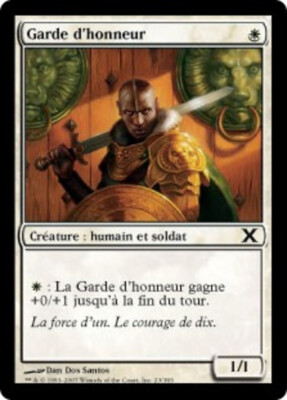 Magic MTG TCG Tenth Edition 2007 Honor Guard 23/383 French