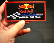 RARE RED BULL RACING FORMULA ONE RACING EMBROIDERED IRON-ON PATCH...