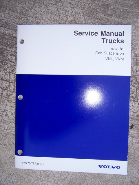 Volvo vnl manual