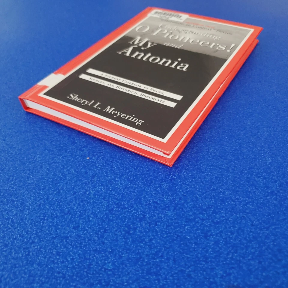 UNDERSTANDING O PIONEERS! AND MY ANTONIA HARDCOVER HISTORY FREE SHIPPING BOOK - Image 2 of 4