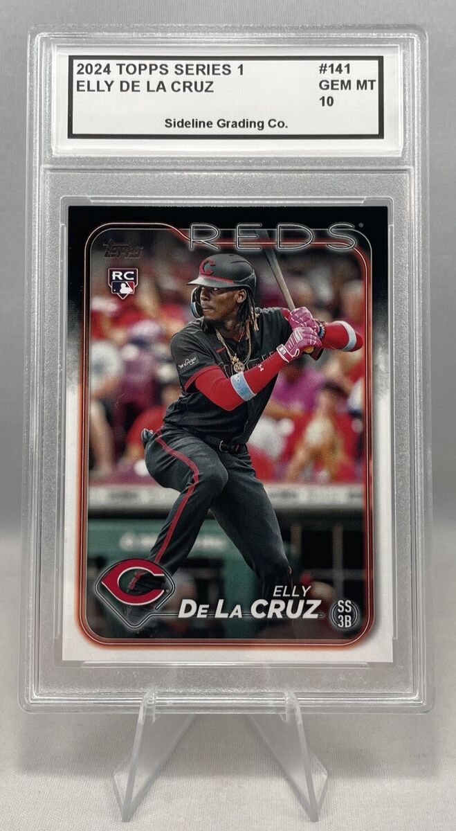 Elly De La Cruz Rookie Graded Gem Mint 10 2024 Topps Series Elly De La Cruz Rookie Graded Gem Mint 10 2024 Topps Series