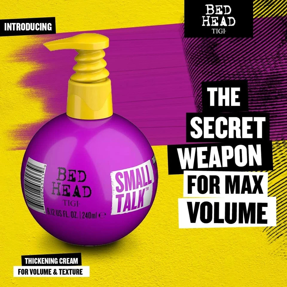 Crema espesante de cabello Bed Head by TIGI Small Talk para cabello fino 120 ml envío y devolución rápidos Foto 4 de 4