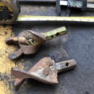 2 Pcs: Little Beaver Digger Pengo Style Auger Carbide Point HEX 6 Side GENERAL