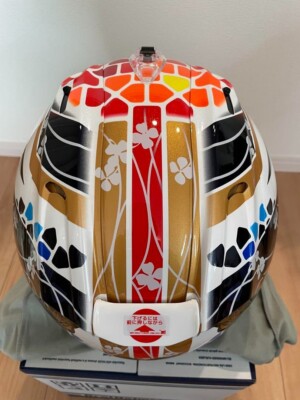 New] Arai RX-7X NAKAGAMI GP2 Full face helmet Replica Size XL 61