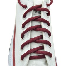 Oval 45" Sport Athletic Sneakers Strings "Burgundy" Shoelaces