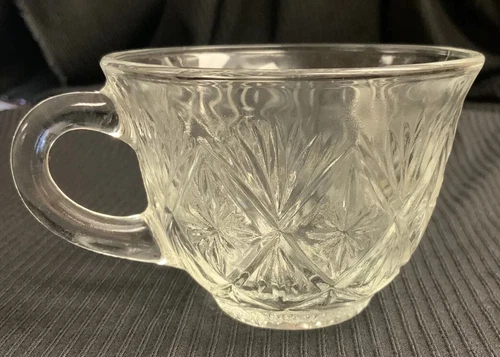 Anchor Hocking Vintage Clear Punch Bowl Replacement Cup