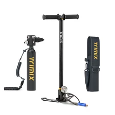 TRIMIX Mini Scuba Diving Lung Tank 0.5L Cylinder with 3rd-Generation Hand Pump
