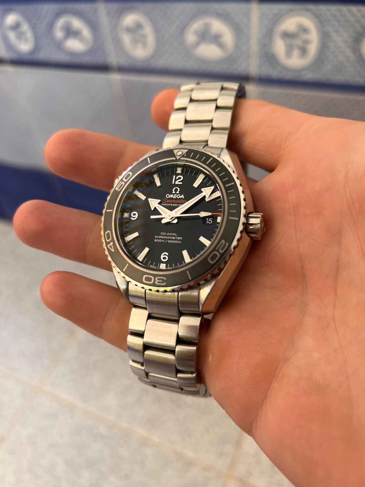 Omega Seamaster Planet Ocean - Orologio Nuovo con Scatola foto 3