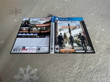 Original Cover Art Only - PS4 - Tom Clancy's The Division 2