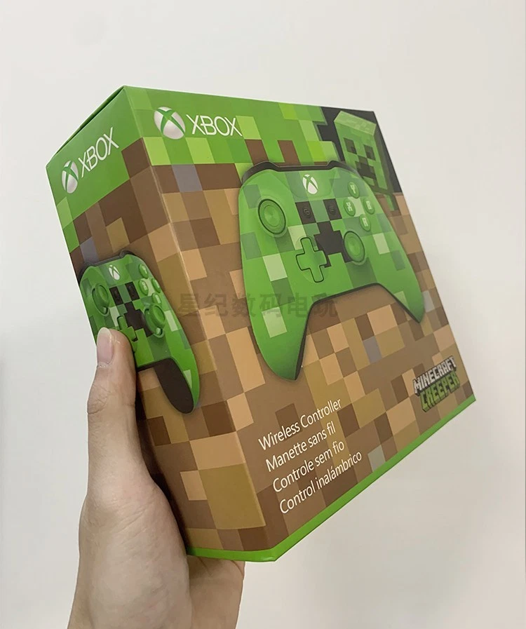 Microsoft Wireless Xbox One Controller – Minecraft Creeper Edition - Image 2 of 3