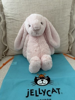 Jellycat Bashful Pink Bunny - Medium - Neu mit Etikett