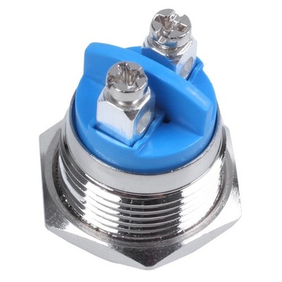 16 mm Hohe Rund Metall Momentan Push Button Schalter N1K39639