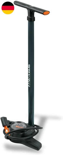 SKS GERMANY AIRLITE Standpumpe Mit Großem Präzisionsmanometer (Fahrradzubehör, E
