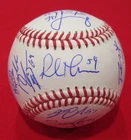 2022 Phillies NL Champions Team Signed Baseball OMLB Harper Schwarber Wheeler