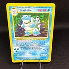 Vintage Rare Blastoise Holo Pokemon TCG Base Set 2/102 100 HP English 1999 WOTC