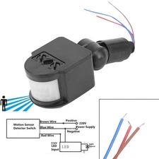 Motion Wall Infrared Degree 1x Security 12m Pro Detector Switch Rf Pir Sensor