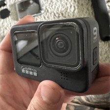 GoPro HERO9 Black Camera Accessory Bundle w/ Case Tripod LED Light Filters