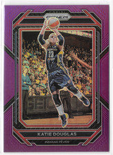 2023 Panini Prizm WNBA Purple #83 Katie Douglas #44/149 Indiana Fever Purdue