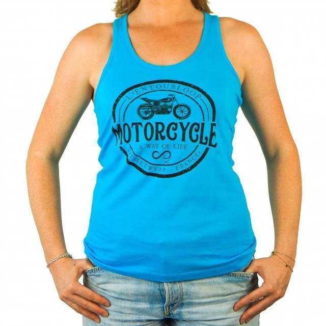 Debardeur L Entourloop Motorcycle pour Femme L Entourloop Motorcycle Taille S