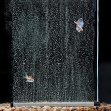 hygger Aquarium Bubble Strip, Nano Air Bubble Curtain Wall Aquarium Air Stone Ki