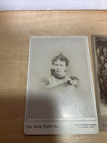 (3) Antike Portrait Foto Kabinettkarte & normales Foto - Bild 2 von 7