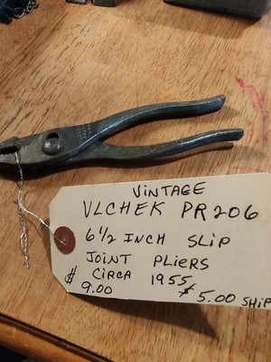 VLCHEK slip joint pliers PR206 6.5 inches