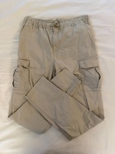 Ralph Lauren Polo Stretch Chino Cargo Pant Drawstring Boys Size 20