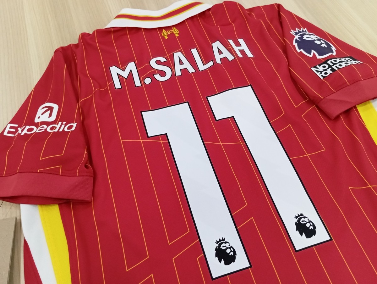 Nike Liverpool FC Home 24/25 Salah #11 EPL Champions Shirt