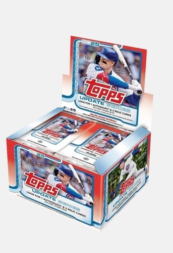 2025 Topps Baseball Update Series - Hobby Jumbo Box - Sealed Case