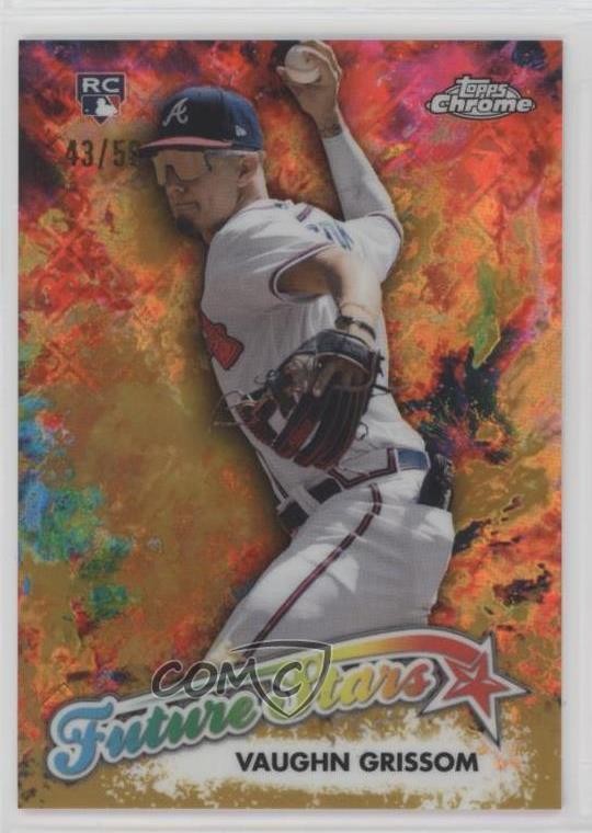 2023 Topps Chrome Logofractor Edition Gold Refractor 43/50 Vaughn Grissom 0nr3