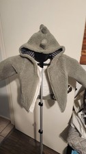 Tommy Bahama Kids Zip Up Hooded Jacket With Dinosaur Spiked Hood Green 24months