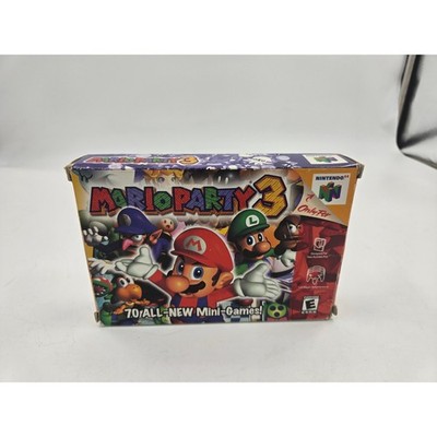 Mario Party 3 (Nintendo 64 N64) Complete in Box CIB | eBay