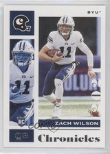 2021 Panini Chronicles Draft Picks Base Chronicles Zach Wilson #4 7l6