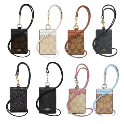Original Canvas ID Lanyard Card Holder Work Badge Name Tag Strap-Classic Design