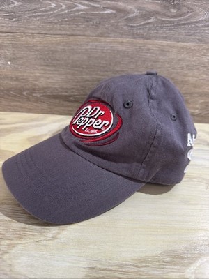 NEW Dr Pepper gray Baseball Cap Embroidered Logo and ''Always One of a Kind''