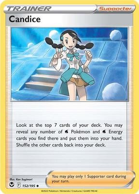 Pokemon SWSH12: Silver Tempest Candice 152/195