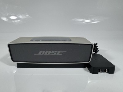 Bose SoundLink Mini Portable Bluetooth Speaker with Charging Cradle & Adapter